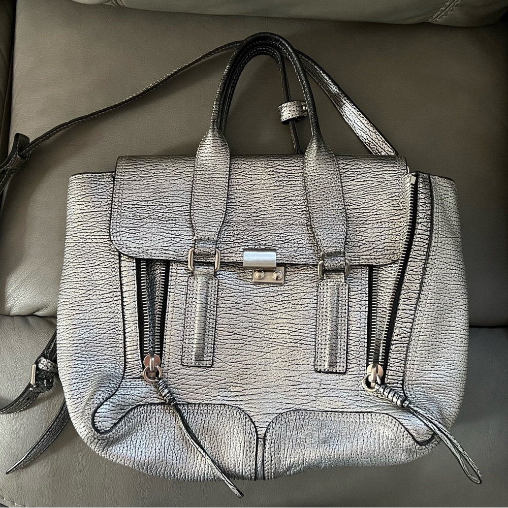 Phillip Lim Medium Silver Bag